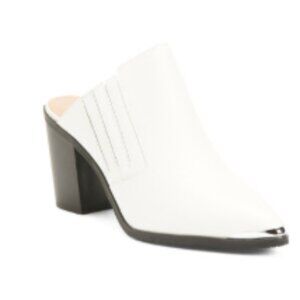 NWOB Leather Mules